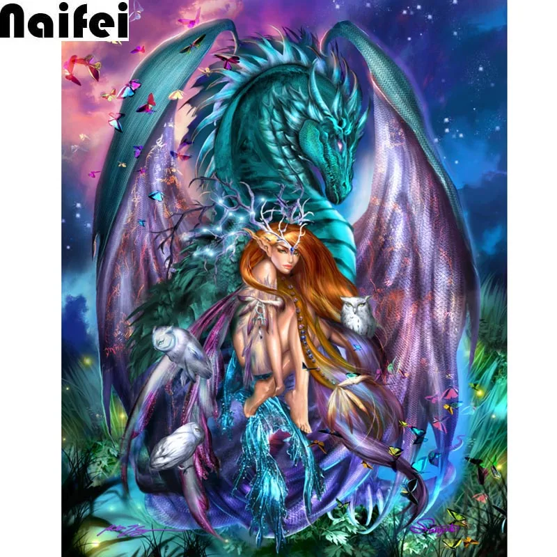 diy diamond painting dragon girl full 5D diamond embroidery fairy elf mosaic cross stitch crystal diamond pig decorative art
diy diamond painting dragon girl full 5D diamond embroidery fairy elf mosaic cross stitch crystal diamond pig decorative art
