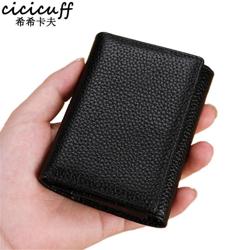 CICICUFF Card Bag Genuine Cow Leather Business Cards Package Solid New Designer Credit Card holder Case Box Purse Kaart Pakket
CICICUFF Card Bag Genuine Cow Leather Business Cards Package Solid New Designer Credit Card holder Case Box Purse Kaart Pakket