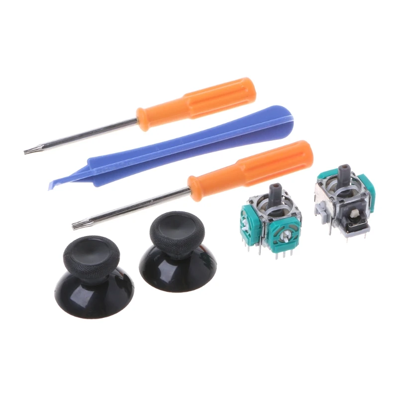 For Xbox One Controller 3D Analog Joysticks Replacement with Thumbsticks cap Torx T8 T6 Screwdrivers Repair Tool for Xbox 1
For Xbox One Controller 3D Analog Joysticks Replacement with Thumbsticks cap Torx T8 T6 Screwdrivers Repair Tool for Xbox 1