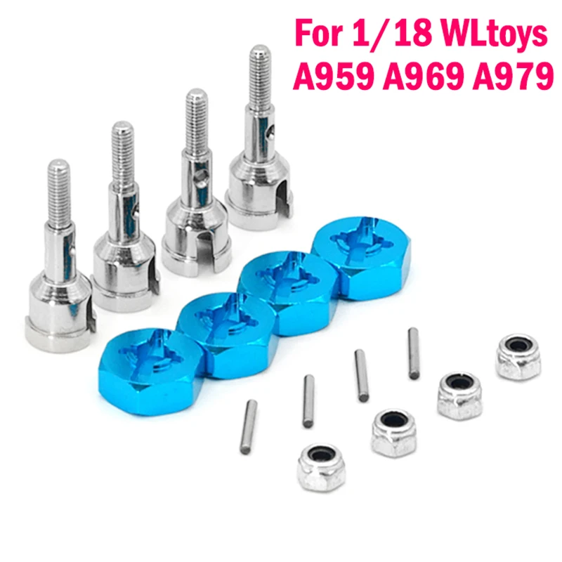 4PCS Convertsion Set To 1/10 On-Road Racing Wheel Set For Rc Hobby Model Car 1/18 Wltoys A959 A969 A979 K929
4PCS Convertsion Set To 1/10 On-Road Racing Wheel Set For Rc Hobby Model Car 1/18 Wltoys A959 A969 A979 K929