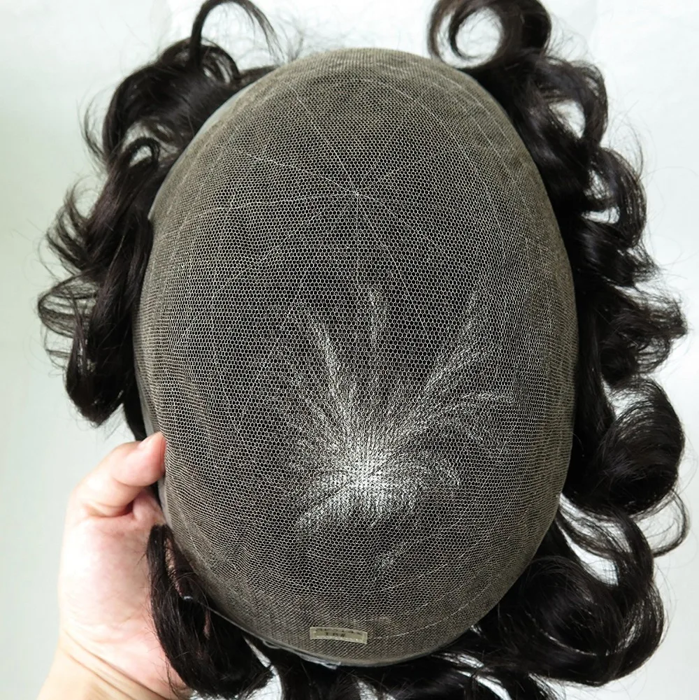 European Virgin Human Hair Toupee for Men with SOFT THIN Super Swiss lace, 10" x 8" Hair pieces for Men
European Virgin Human Hair Toupee for Men with SOFT THIN Super Swiss lace, 10" x 8" Hair pieces for Men