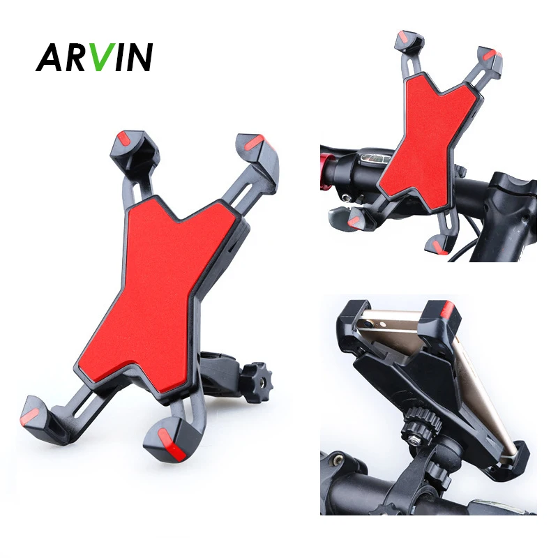 Arvin Bicycle Motorcycle Phone Holder For Iphone Sangsung Mobile Phone 360 Degree Rotation Bike GPS Bracket Mount Bike Handlebar
Arvin Bicycle Motorcycle Phone Holder For Iphone Sangsung Mobile Phone 360 Degree Rotation Bike GPS Bracket Mount Bike Handlebar