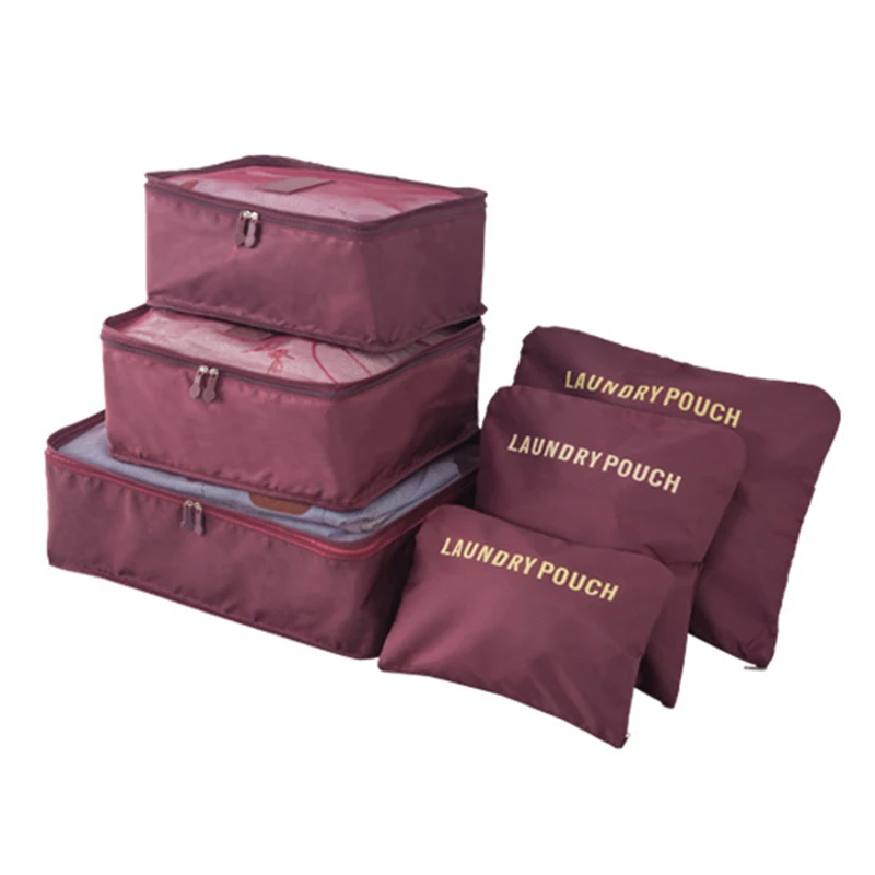 Hoomall 6PC/Set Clothes Tidy Pouch Luggage Organizer Waterproof Travel Storage Bag Portable Container Storage Case Dropshipping
Hoomall 6PC/Set Clothes Tidy Pouch Luggage Organizer Waterproof Travel Storage Bag Portable Container Storage Case Dropshipping