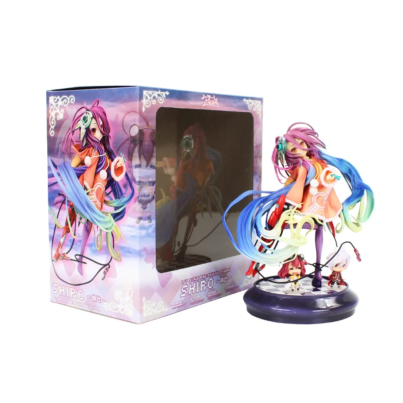 18cm Anime No Game No Life Shiro Game Of Life Painted 3 Generation 1/7 Scale PVC Action Figure Model Toy
18cm Anime No Game No Life Shiro Game Of Life Painted 3 Generation 1/7 Scale PVC Action Figure Model Toy