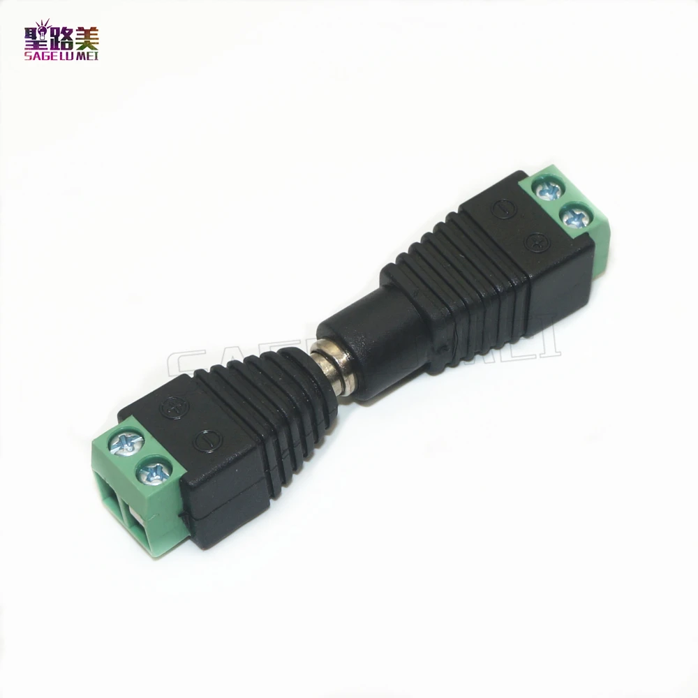 10pcs 5.5mm x 2.1mm Plug led DC Connector 2pin DC Power Adapter Male to Female Jack Connector Plug For LED Strip CCTV Camera
10pcs 5.5mm x 2.1mm Plug led DC Connector 2pin DC Power Adapter Male to Female Jack Connector Plug For LED Strip CCTV Camera