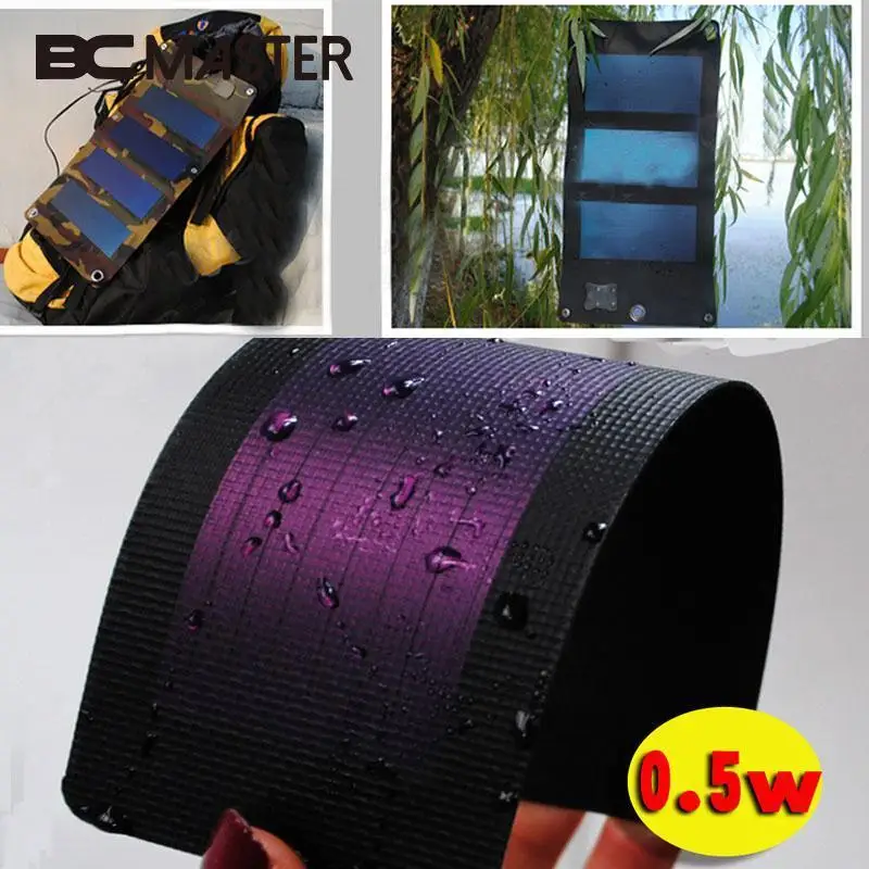 BCMaster 0.5W 2V Waterproof Mini Thin Flexible Solar Panel Cells Battery Bank Charger DIY Module for Solar Light Toys
BCMaster 0.5W 2V Waterproof Mini Thin Flexible Solar Panel Cells Battery Bank Charger DIY Module for Solar Light Toys