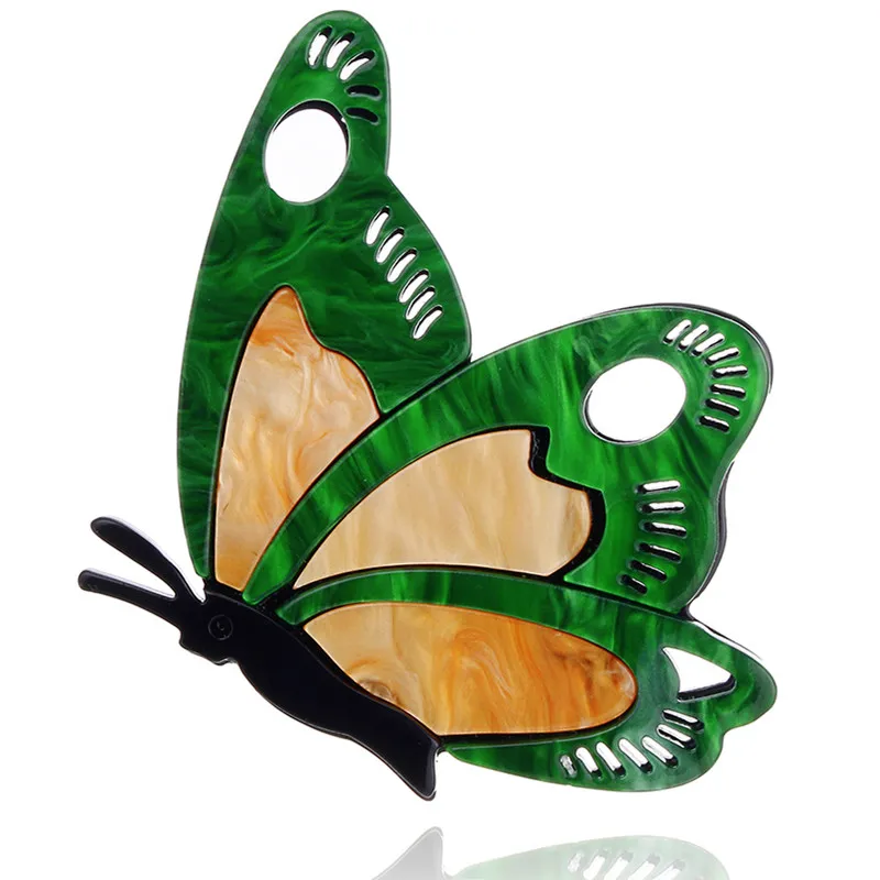 FishSheep Fashion Acrylic Butterfly Brooches Pins Vintage Insect Brooch Large Lapel Pin Christmas Gifts for Women Accessories
FishSheep Fashion Acrylic Butterfly Brooches Pins Vintage Insect Brooch Large Lapel Pin Christmas Gifts for Women Accessories
