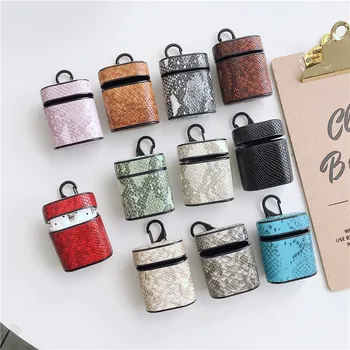 Luxury Snake PU Leather Case For Apple AirPods Air Pods Wireless Earphone Accessories Protective Cover Charging Box Cases Skin
Luxury Snake PU Leather Case For Apple AirPods Air Pods Wireless Earphone Accessories Protective Cover Charging Box Cases Skin