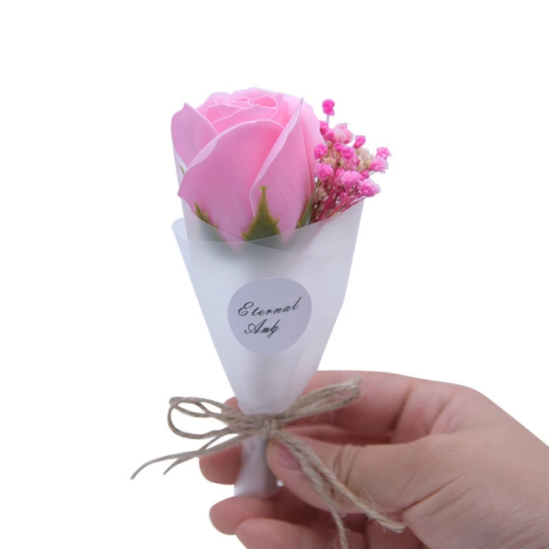 photo props soap artificial flower with starry dried bouquets