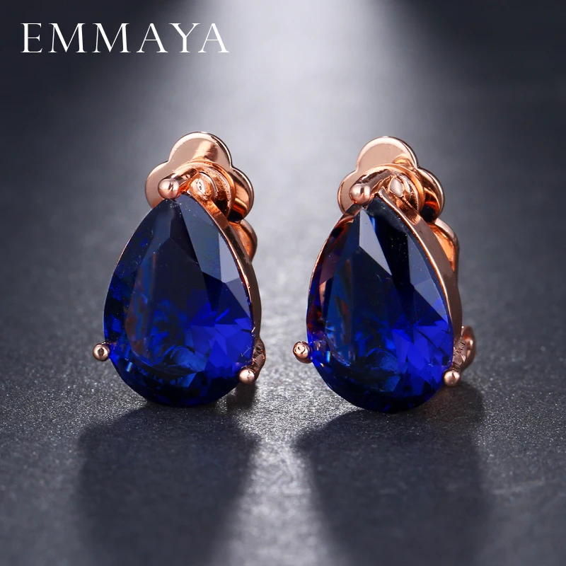 EMMAYA Luxury AAA Austrian Blue Austrian CZ Crystal Earring Party Lead & Nickel Free Earrings for Ladies
EMMAYA Luxury AAA Austrian Blue Austrian CZ Crystal Earring Party Lead & Nickel Free Earrings for Ladies
