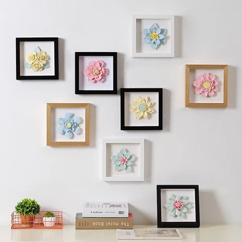 Ceramic elegant flower photo frame wall decorations creative living room stereo soft home decor rose peony
Ceramic elegant flower photo frame wall decorations creative living room stereo soft home decor rose peony