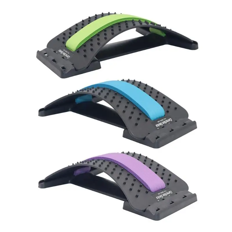 Back Massage Stretcher Stretching Magic Waist Support Neck Relax Spine Pain Cervical lumbar traction Humpback Device
Back Massage Stretcher Stretching Magic Waist Support Neck Relax Spine Pain Cervical lumbar traction Humpback Device