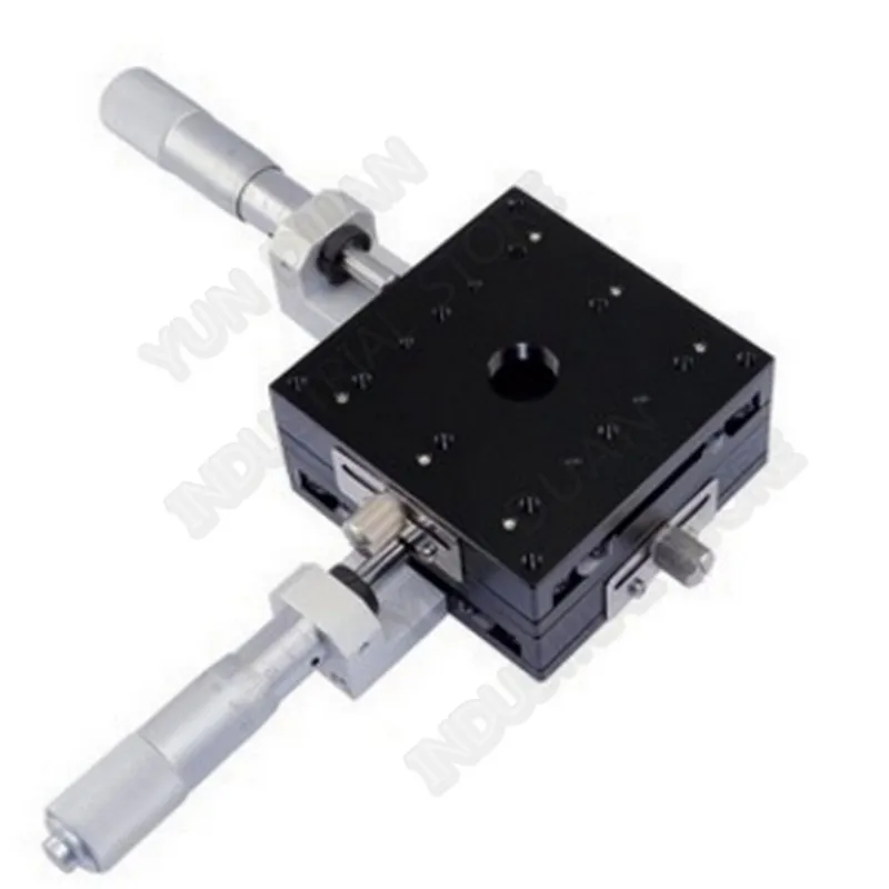 80*80mm XY Axis 3" Micrometer Station Manual Displacement Platform Cross Roller Guide Way Linear Stage Sliding Table LY80-C
80*80mm XY Axis 3" Micrometer Station Manual Displacement Platform Cross Roller Guide Way Linear Stage Sliding Table LY80-C