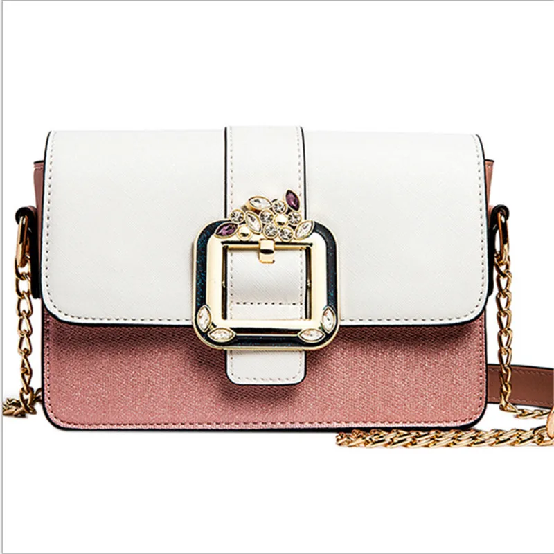 Chain Single Shoulder Bags for Women 2019 Fashion Diamond Lock Ladies Mini Flap Bag PU Leather Korean Edition Female Messenger
Chain Single Shoulder Bags for Women 2019 Fashion Diamond Lock Ladies Mini Flap Bag PU Leather Korean Edition Female Messenger