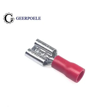 50 pcs/Lot FDD1.25-250 Cold Pressing Terminal Female Plug Spring Pre-insulated Terminal Nose Lug Cosse Electric Sertir
50 pcs/Lot FDD1.25-250 Cold Pressing Terminal Female Plug Spring Pre-insulated Terminal Nose Lug Cosse Electric Sertir