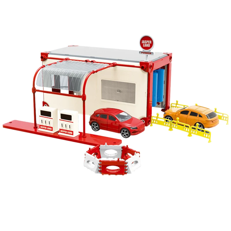 DIY Plastic Model Toy Simulation Self-installed Gas Station Scene With 2 Alloy Cars Model Toy Track Scene Accessories
DIY Plastic Model Toy Simulation Self-installed Gas Station Scene With 2 Alloy Cars Model Toy Track Scene Accessories