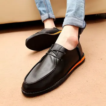New Arrival Spring Summer British Men Shoes Leather Oxfords Fashion Breathable Casual Flat Lace-Up XZ1118
New Arrival Spring Summer British Men Shoes Leather Oxfords Fashion Breathable Casual Flat Lace-Up XZ1118