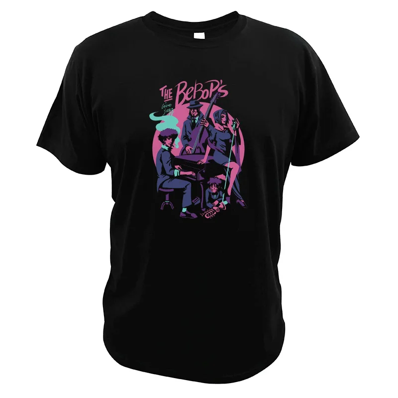 Cowboy Bebop T shirt Humble Bounty Hunter Spike Spiegel Tshirt Jet Black Music Team And Faye Valentine T-shirt
Cowboy Bebop T shirt Humble Bounty Hunter Spike Spiegel Tshirt Jet Black Music Team And Faye Valentine T-shirt