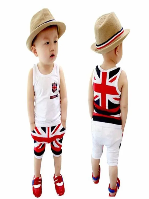 Kids Clothes Set Baby Boys Cotton Casual Outfits Union Printed Sleeveless Vest Top Shirt Short Pants Set Toddler Fashion Clothes
Kids Clothes Set Baby Boys Cotton Casual Outfits Union Printed Sleeveless Vest Top Shirt Short Pants Set Toddler Fashion Clothes