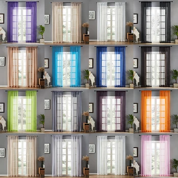 Curtains Colorful Curtains For Living Room Modern Polyester Bedroom Curtain Gauze Warm Light Transmission Teenager Customizable
Curtains Colorful Curtains For Living Room Modern Polyester Bedroom Curtain Gauze Warm Light Transmission Teenager Customizable