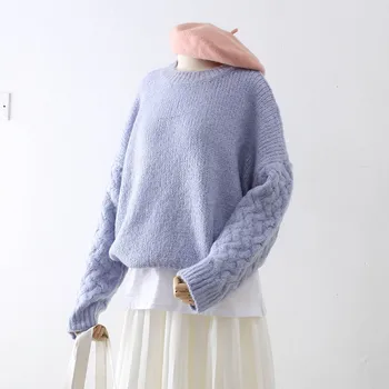 Women Winter Sweater Women 2019 Long Sleeve Knitted Women Sweaters And Pullovers Female Jumper Tricot Tops
Women Winter Sweater Women 2019 Long Sleeve Knitted Women Sweaters And Pullovers Female Jumper Tricot Tops