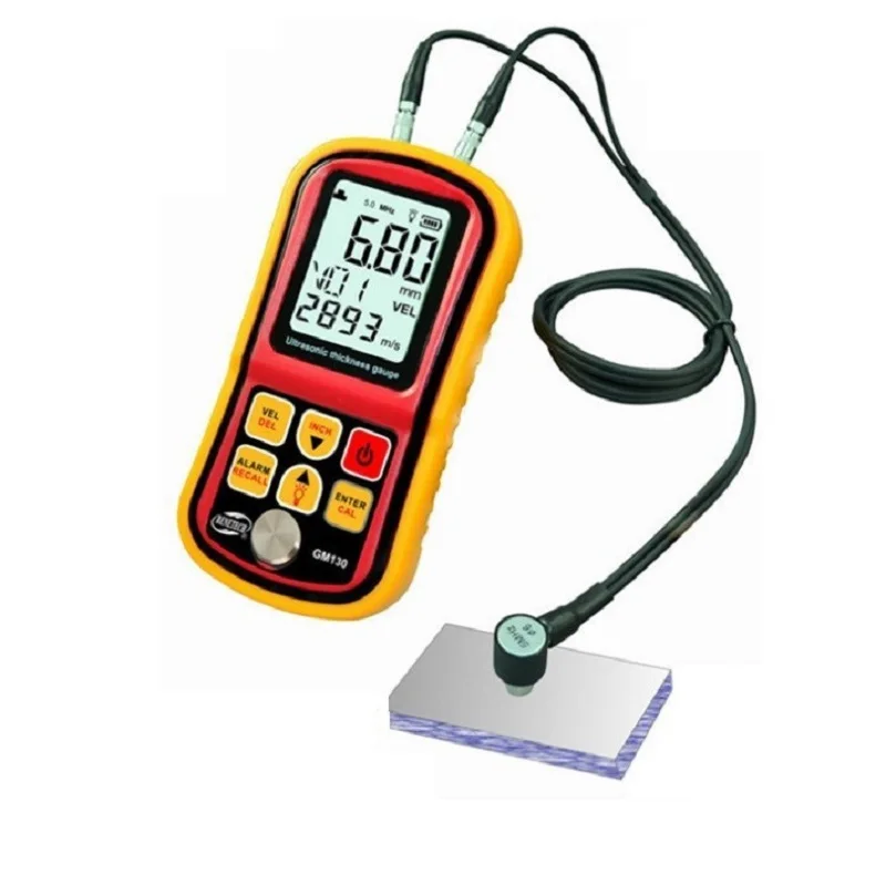GM130 Ultrasound Thickness Gauge Metal Digital Thickness Gauge GM130 Steel Plate Electronic Thickness Gauge 0.01mm
GM130 Ultrasound Thickness Gauge Metal Digital Thickness Gauge GM130 Steel Plate Electronic Thickness Gauge 0.01mm