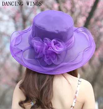 3Pcs/Pack Summer Lady Wide Brim Organza Flower Sun Hat Women Fashion UV Protection Beach Hat Headwear
3Pcs/Pack Summer Lady Wide Brim Organza Flower Sun Hat Women Fashion UV Protection Beach Hat Headwear
