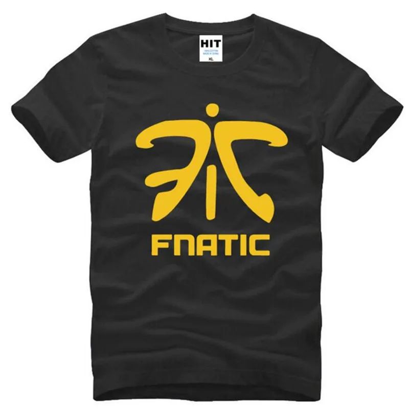 LOL Fnatic Team Logo Printed T Shirt Men New Summer Short Sleeve O-Neck Cotton Men's T Shirt Funny Game Uniforms Tee Shirt Homme
LOL Fnatic Team Logo Printed T Shirt Men New Summer Short Sleeve O-Neck Cotton Men's T Shirt Funny Game Uniforms Tee Shirt Homme