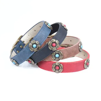 PU Dog Cat Collar Leather Collars Ajustable Size Pet Supplies for Small and Lager Cats Puppy Collar
PU Dog Cat Collar Leather Collars Ajustable Size Pet Supplies for Small and Lager Cats Puppy Collar