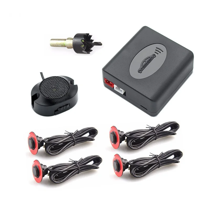 Car Parking Sensor With 4 Sensors 2.5m Line Reverse Backup Auto Parking Radar Monitor Detector System Vehicle Parking Detector
Car Parking Sensor With 4 Sensors 2.5m Line Reverse Backup Auto Parking Radar Monitor Detector System Vehicle Parking Detector