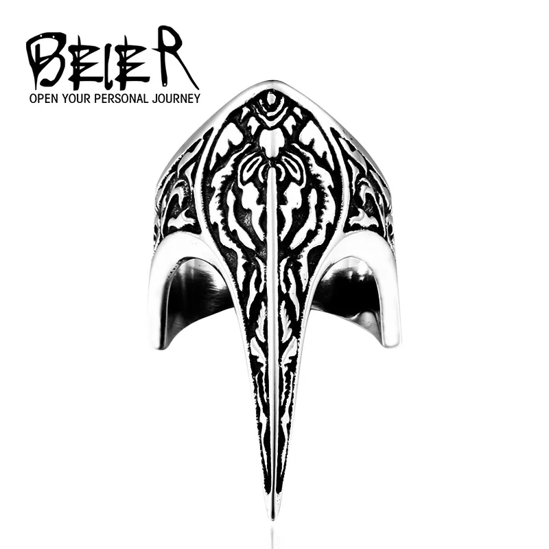 BEIER Stainless steel Thor Hammer Viking Amulet Scandinavian Jewelry man Ring BR8-296
BEIER Stainless steel Thor Hammer Viking Amulet Scandinavian Jewelry man Ring BR8-296