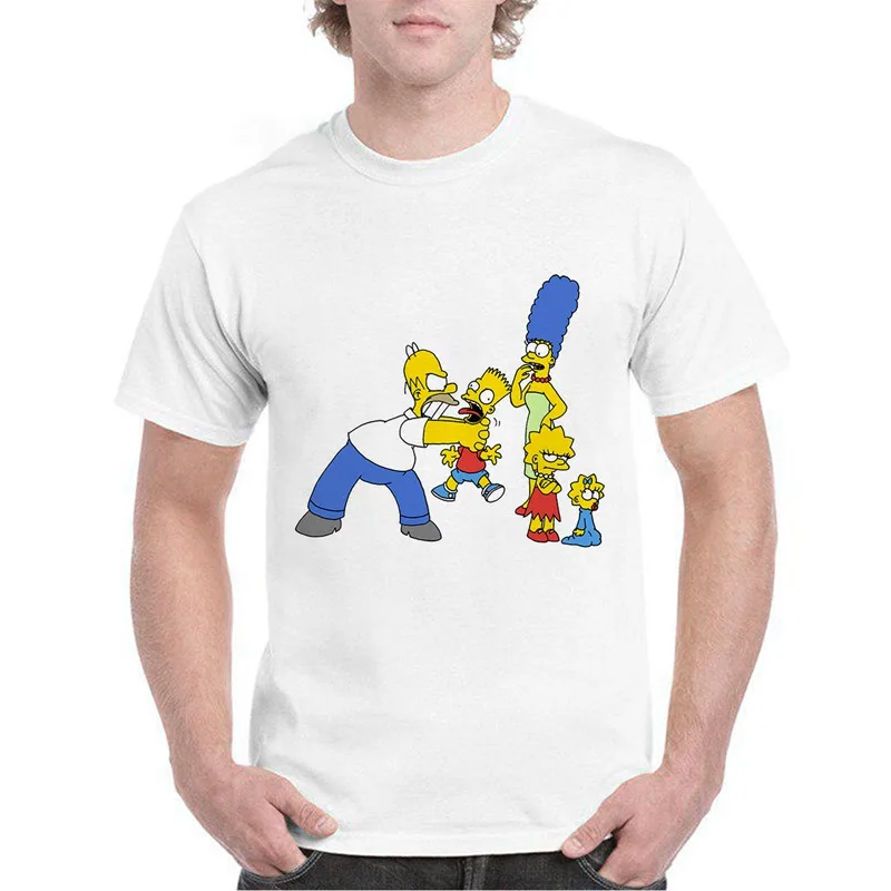 Simpsons Tv Cartoon Anime Pattern Summer Plus Size Loose O-NECK Modal Short Sleeve Mens Tshirt Fashion Casual Shirt A19516
Simpsons Tv Cartoon Anime Pattern Summer Plus Size Loose O-NECK Modal Short Sleeve Mens Tshirt Fashion Casual Shirt A19516