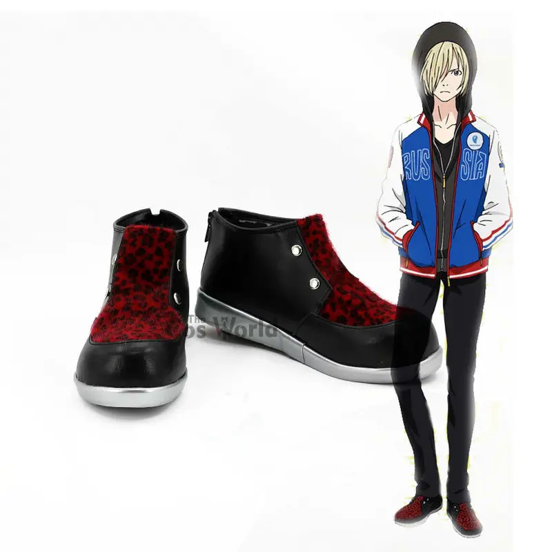 YURI!!! on ICE Yuri Plisetsky Anime Cosplay Costumes Shoes Boots Customize
YURI!!! on ICE Yuri Plisetsky Anime Cosplay Costumes Shoes Boots Customize