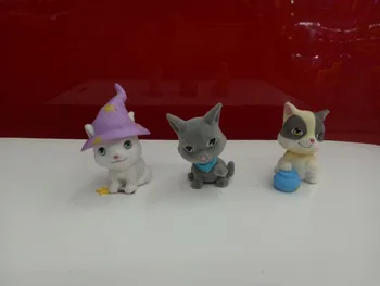 100pcs 4-5cm Kawaii cute cat dog flocking plush action figure doll can use in girls play house toy d10
100pcs 4-5cm Kawaii cute cat dog flocking plush action figure doll can use in girls play house toy d10
