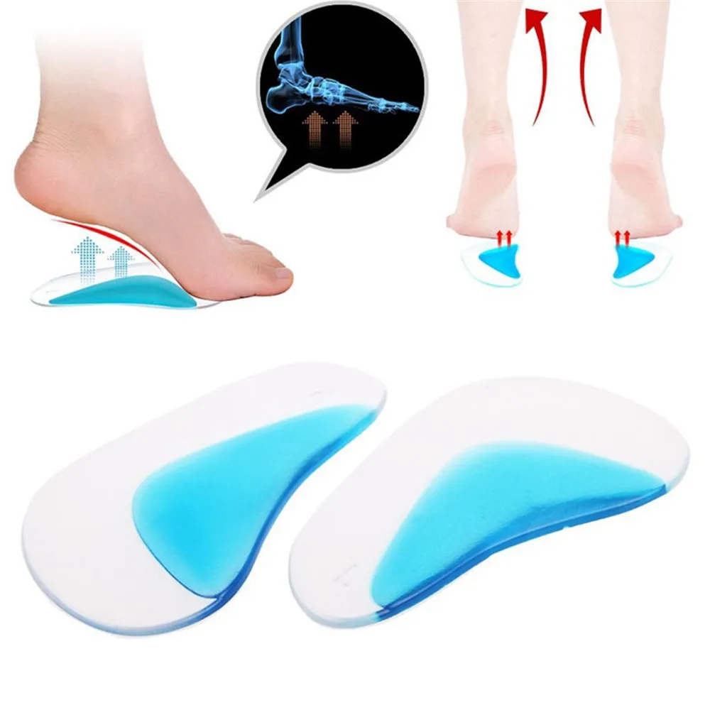 2 Pcs=1 Pair Orthotic Insole Flatfoot Corrector Arch Pain Support Gel Inserts Pads Pedicure Foot Care Tools For Kids And Adults
2 Pcs=1 Pair Orthotic Insole Flatfoot Corrector Arch Pain Support Gel Inserts Pads Pedicure Foot Care Tools For Kids And Adults