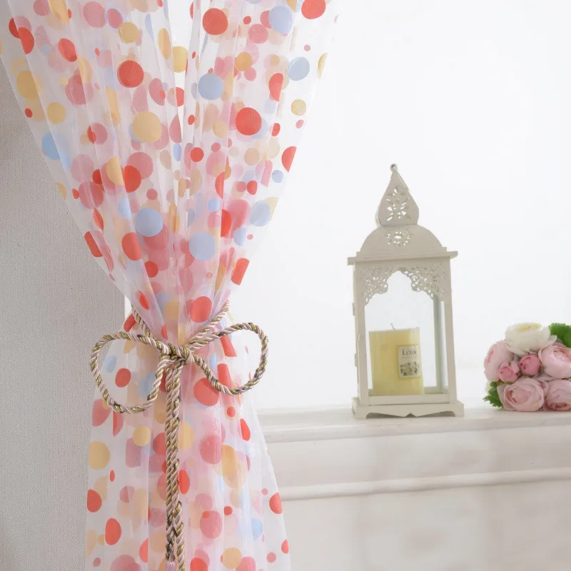 Curtains Polka Dots Drape Panel Sheer Scarf Valance Tulle Voile Window Curtains For Room For Living Room
Curtains Polka Dots Drape Panel Sheer Scarf Valance Tulle Voile Window Curtains For Room For Living Room