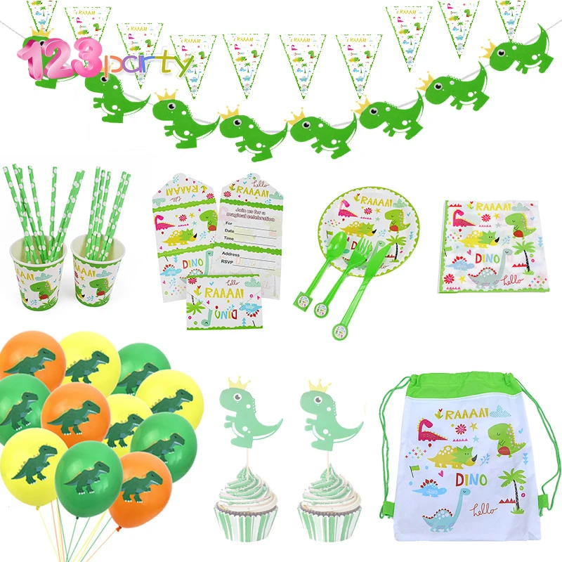 Dinosaur Party Disposable Tableware Sets Jungle Theme Cups Plates ballons Kids Birthday Party Decoration Baby Shower Supplies
Dinosaur Party Disposable Tableware Sets Jungle Theme Cups Plates ballons Kids Birthday Party Decoration Baby Shower Supplies