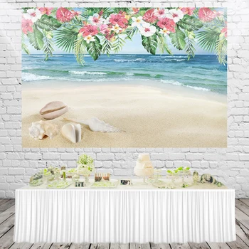HUAYI Tropical Beach Photography Backdrop Hawaii Summer Birthday Party Photo Background Baby Shower decor Photobooth Prop W-1871
HUAYI Tropical Beach Photography Backdrop Hawaii Summer Birthday Party Photo Background Baby Shower decor Photobooth Prop W-1871