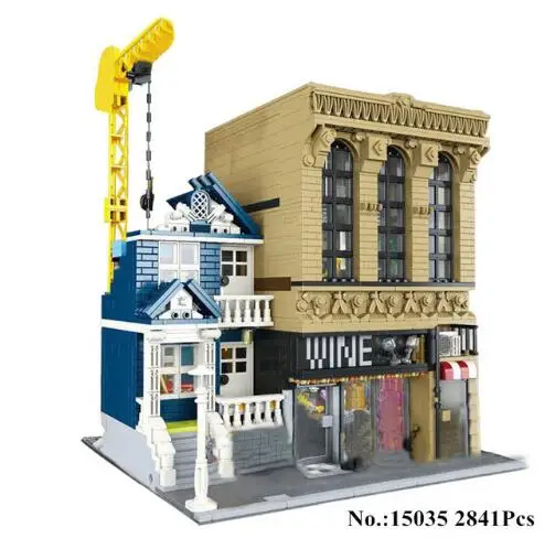 2841Pcs Creative MOC The Bars and Financial Companies Set Children Building Blocks Bricks Toys Model Compatible With Legoings
2841Pcs Creative MOC The Bars and Financial Companies Set Children Building Blocks Bricks Toys Model Compatible With Legoings