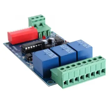 Time Relay WS-DMX-RELAY-3CH-BAN 3 Channels DMX Decoder Controller DC12V 10A 3CH for Light Strip Decoder Controller
Time Relay WS-DMX-RELAY-3CH-BAN 3 Channels DMX Decoder Controller DC12V 10A 3CH for Light Strip Decoder Controller