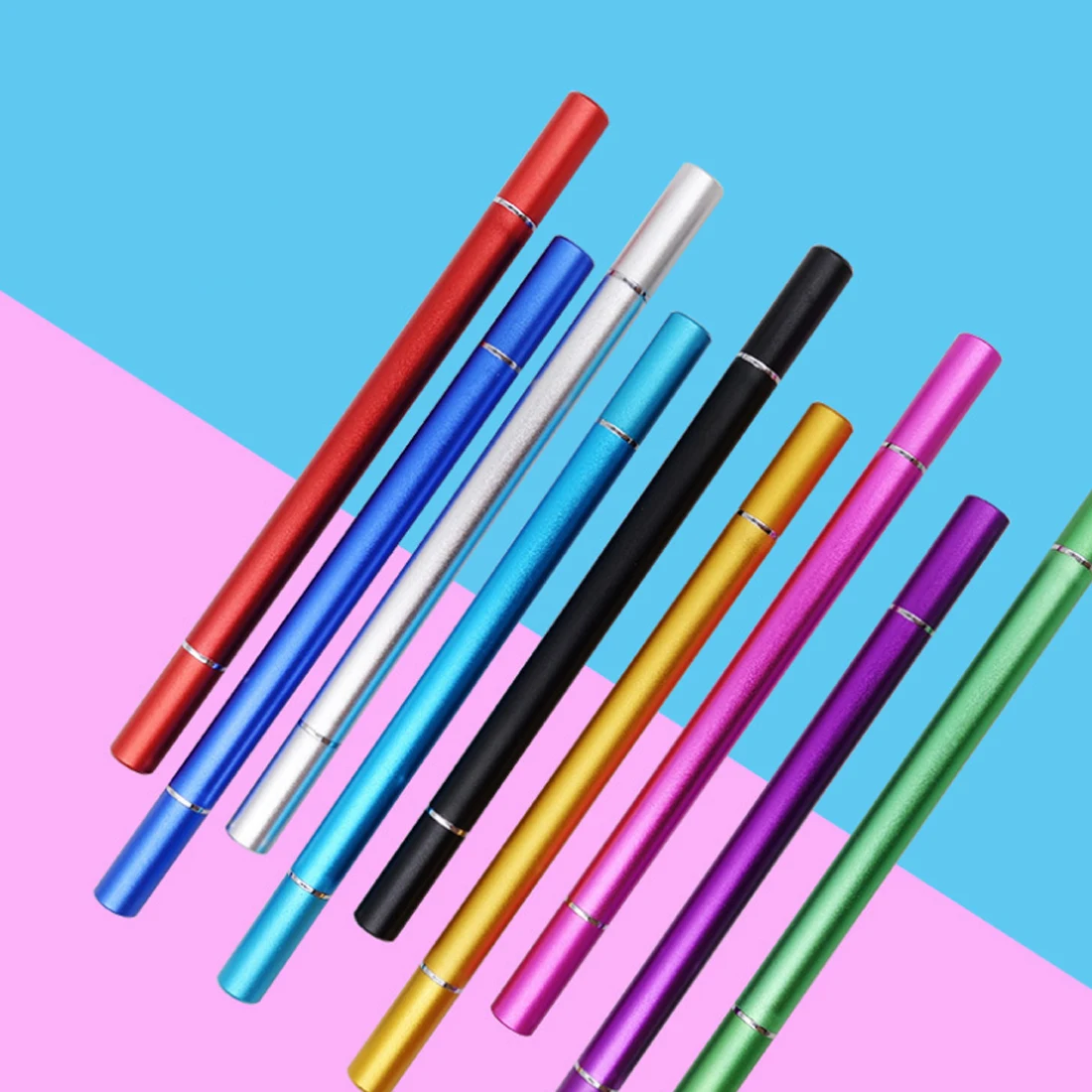 Touch Screen Pen Silicone Plus Conductive Cloth Two In One Replaceable Capacitance Handwriting Stylus pen
Touch Screen Pen Silicone Plus Conductive Cloth Two In One Replaceable Capacitance Handwriting Stylus pen