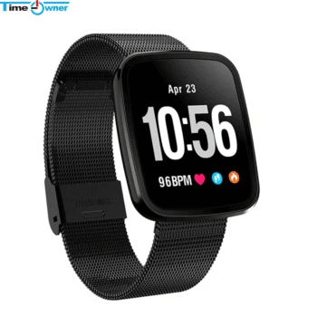 TimeOwner V6S Smart Watch Men Blood Pressure Heart Rate Monitor 1.3 Inch Screen SMS Call Reminder Breath Light Luxury Watches
TimeOwner V6S Smart Watch Men Blood Pressure Heart Rate Monitor 1.3 Inch Screen SMS Call Reminder Breath Light Luxury Watches