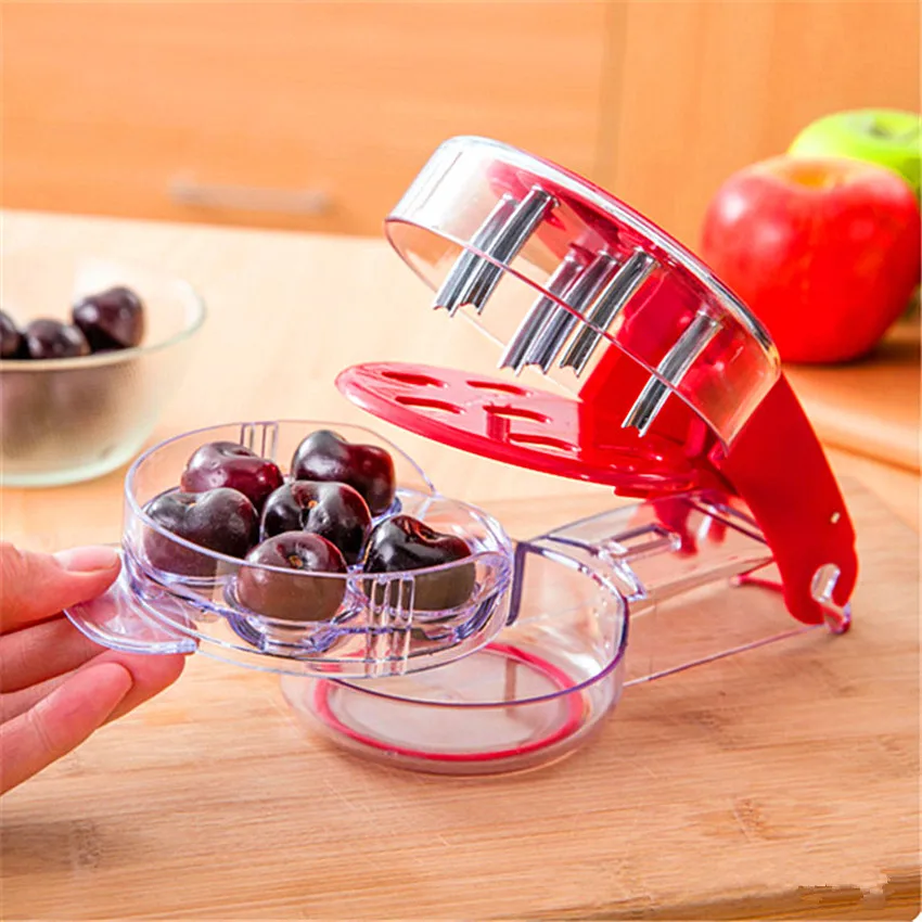 Cherries Olive Fast Enucleate Removal Bone Cherry Pitters Kitchen Accessories Fruit Gadget Tools Easy Cherry Core Seed Remover
Cherries Olive Fast Enucleate Removal Bone Cherry Pitters Kitchen Accessories Fruit Gadget Tools Easy Cherry Core Seed Remover