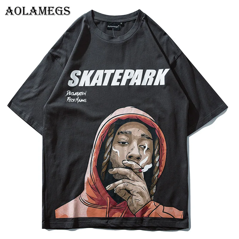 Aolamegs T Shirt Men Smoking Printed Men's Tee Shirts O-neck Short Sleeve T Shirt Fashion High Street Tees Hip Hop Streetwear
Aolamegs T Shirt Men Smoking Printed Men's Tee Shirts O-neck Short Sleeve T Shirt Fashion High Street Tees Hip Hop Streetwear