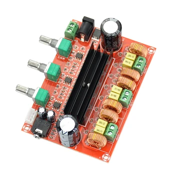 AIYIMA TPA3116 2.1 Digital Audio Amplifier Board TPA3116D2 Amplificador Subwoofer Speaker Amplifiers DC12V-24V 2*50W+100W 
AIYIMA TPA3116 2.1 Digital Audio Amplifier Board TPA3116D2 Amplificador Subwoofer Speaker Amplifiers DC12V-24V 2*50W+100W