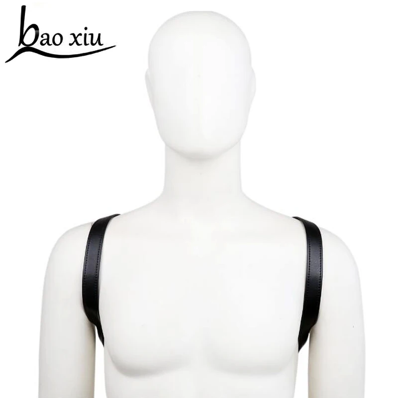 New Fashion Men's Sexy Bondage Restraints pu Leather Belts Chest Straps Harness Gay Buckles Fetish Clubwear Sexy punk For man
New Fashion Men's Sexy Bondage Restraints pu Leather Belts Chest Straps Harness Gay Buckles Fetish Clubwear Sexy punk For man