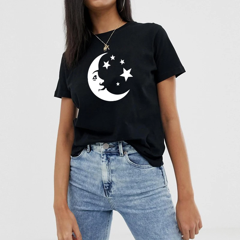 New t-shirts summer women 2019 Funny Female shirt with print Black Fashion Casual Tees o-neck Ladies pulovers
New t-shirts summer women 2019 Funny Female shirt with print Black Fashion Casual Tees o-neck Ladies pulovers