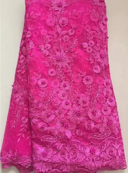 2018 High Quality African Lace Fabrics/French Net Embroidery Peach 3 D Flowers Tulle Lace Fabric French Lace Fabric
2018 High Quality African Lace Fabrics/French Net Embroidery Peach 3 D Flowers Tulle Lace Fabric French Lace Fabric