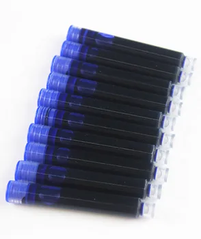 10pcs Ink Refill Black/Blue Student Stationery Universal Fountain Pen Ink Refills Disposable Ink Sac Canetas caliber 3mm
10pcs Ink Refill Black/Blue Student Stationery Universal Fountain Pen Ink Refills Disposable Ink Sac Canetas caliber 3mm