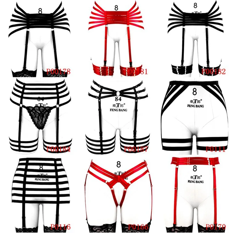 Women's sexy sling garter elastic sling stockings sling gothic punk straps strap underwear underwear unique
Women's sexy sling garter elastic sling stockings sling gothic punk straps strap underwear underwear unique
